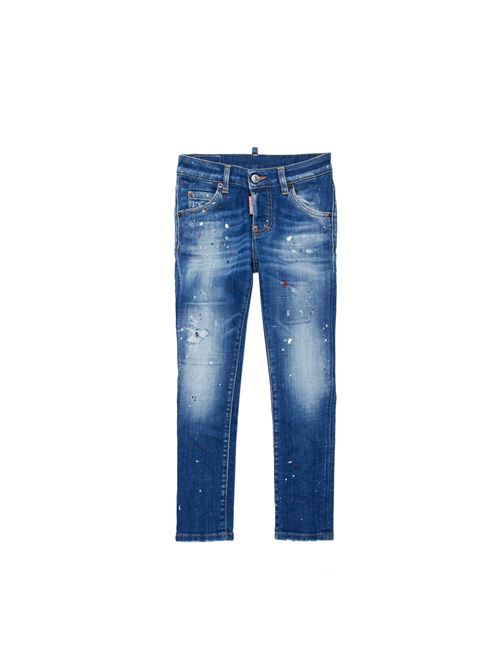 Pantalone, bambina, logato. DSQUARED2 | DQ0239 D0AAFDQ01